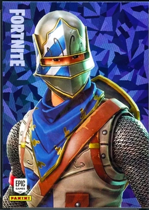 2019 Panini Fortnite Series 1 Blue Squire USA Crystal Shard card