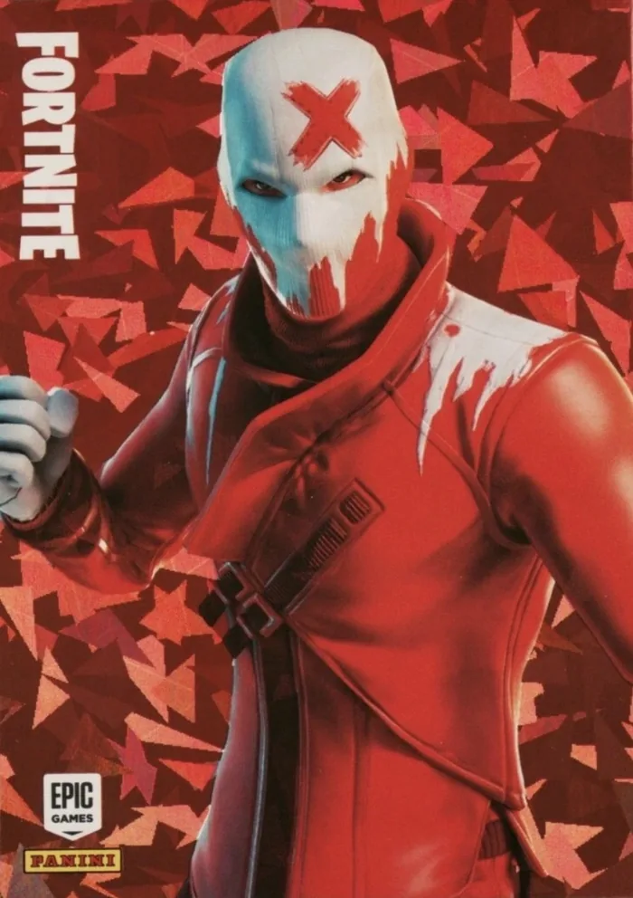 EX Panini Fortnite trading card front