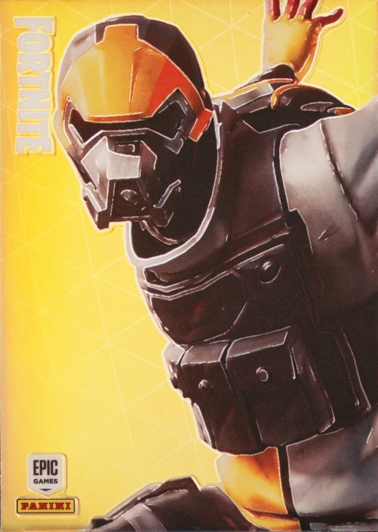Hard Charger Panini Fortnite trading card front