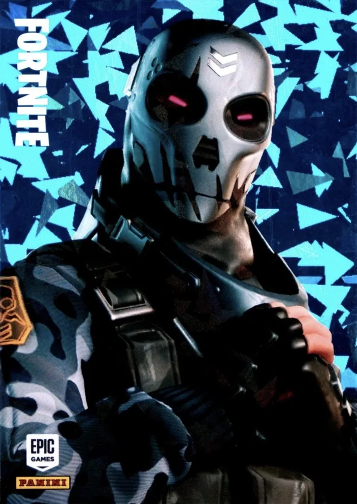 Metal Mouth Panini Fortnite trading card front