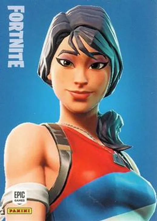 Star-Spangled Ranger Panini Fortnite trading card