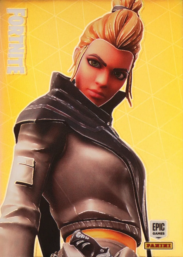 Vega Panini Fortnite trading card front