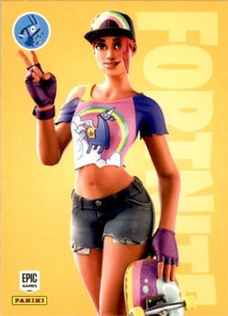 Beach Bomber Panini Fortnite trading card front