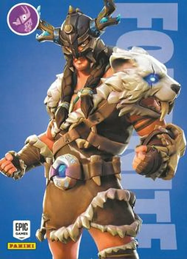 Jaeger Panini Fortnite trading card front