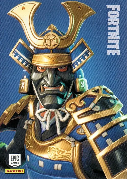 Musha Panini Fortnite trading card