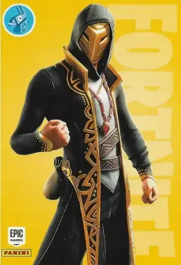 Scimitar Panini Fortnite trading card front