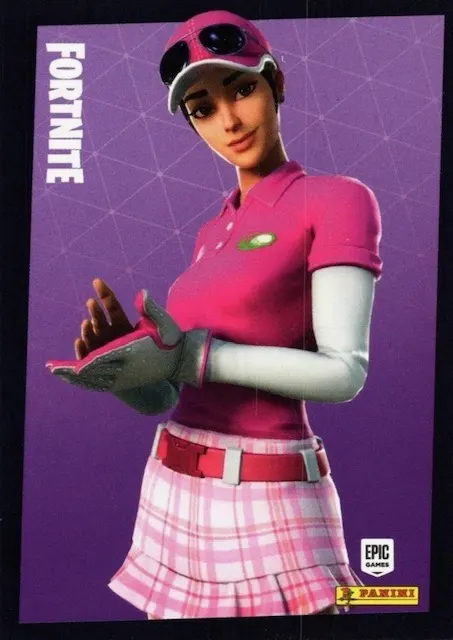 Birdie Panini Fortnite trading card front