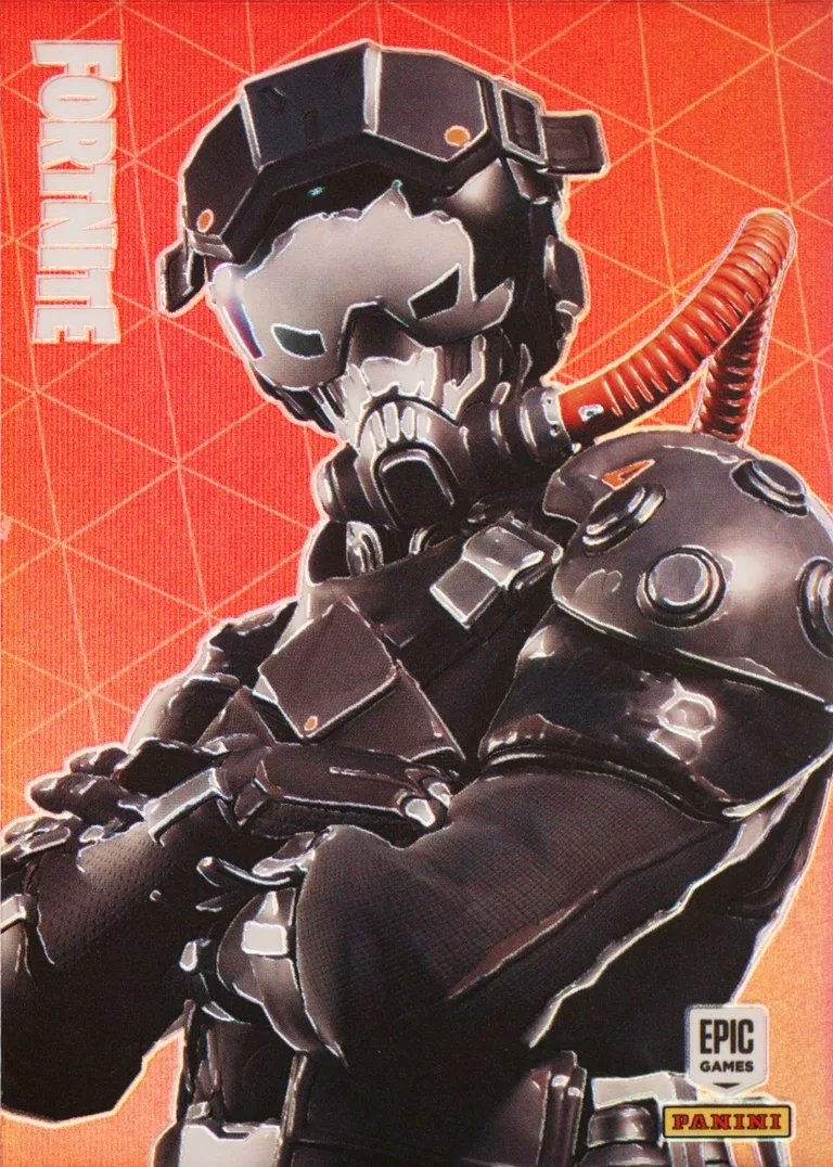 Supersonic Panini Fortnite trading card front