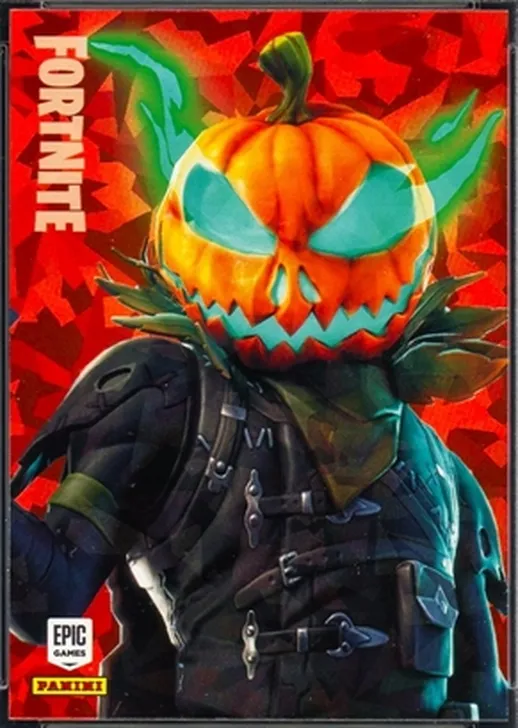 Hollowhead Panini Fortnite trading card front