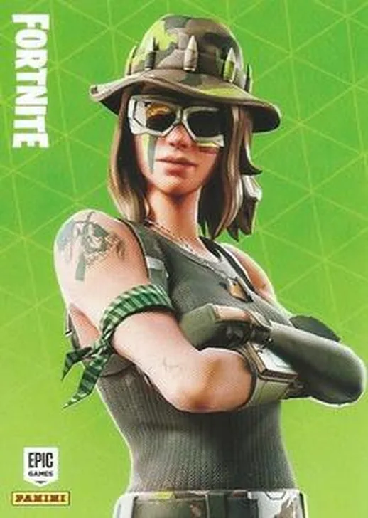 Swamp Stalker Panini Fortnite trading card