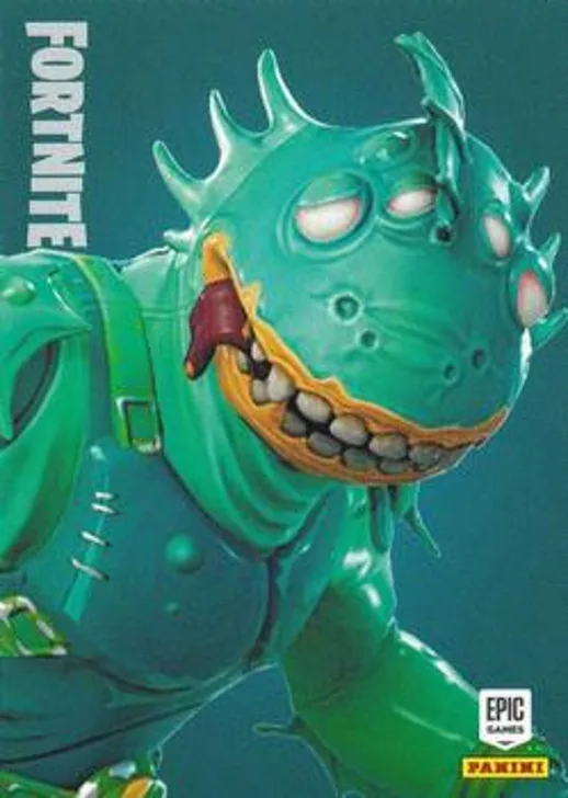 Moisty Merman Panini Fortnite trading card