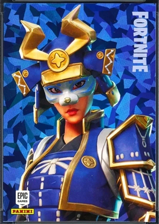 Hime Panini Fortnite trading card front