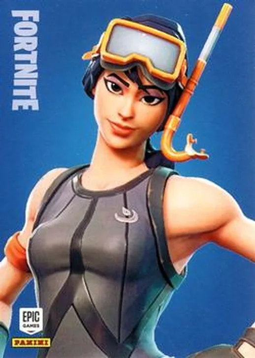 Snorkel Ops Panini Fortnite trading card