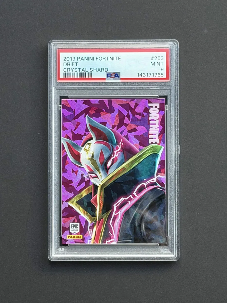 2019 Panini Fortnite Series 1 Drift #263 Crystal Shard PSA 9