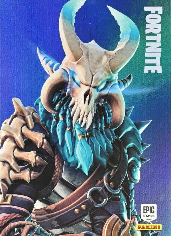 Ragnarok Panini Fortnite trading card front