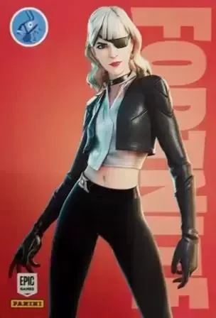 Siren Panini Fortnite trading card front