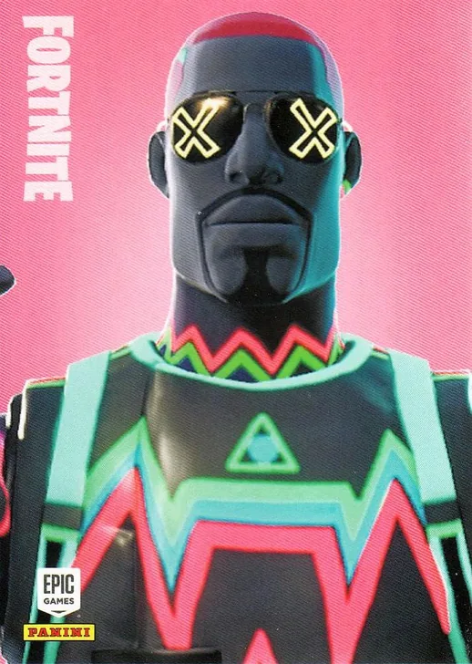 Liteshow Panini Fortnite trading card