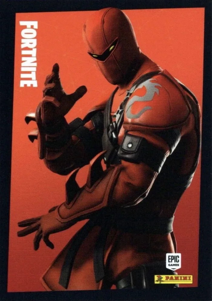Hybrid Panini Fortnite trading card front