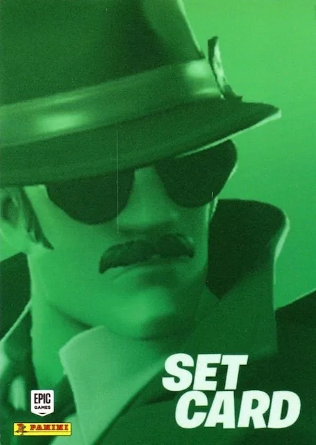 Hardboiled Set Panini Fortnite trading card front