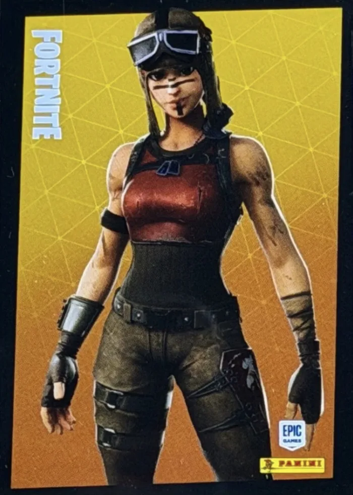 Renegade Raider Panini Fortnite trading card front