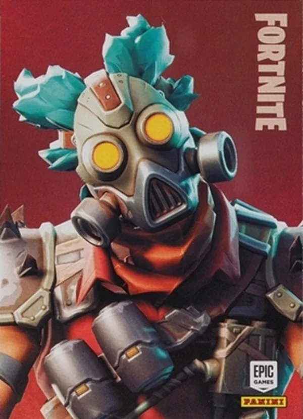Ruckus Panini Fortnite trading card front