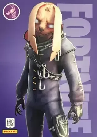 Nighthare Panini Fortnite trading card front
