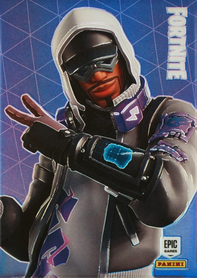 Stratus Panini Fortnite trading card front