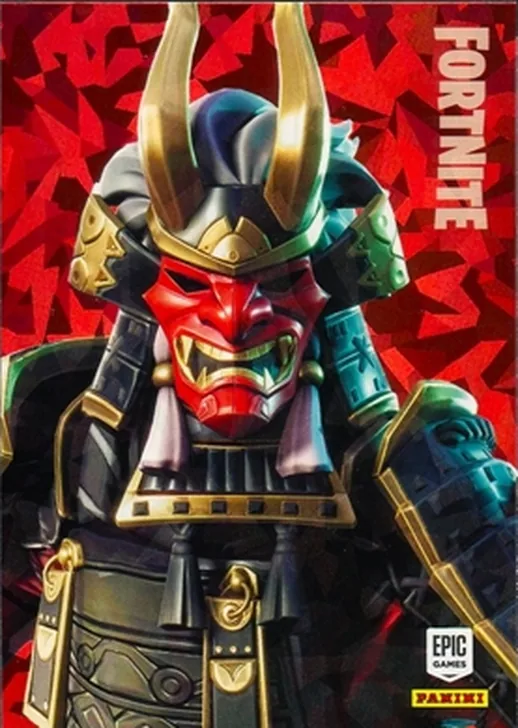 Shogun Panini Fortnite trading card front