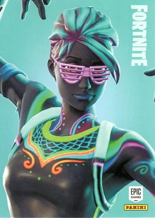 Nitelite Panini Fortnite trading card