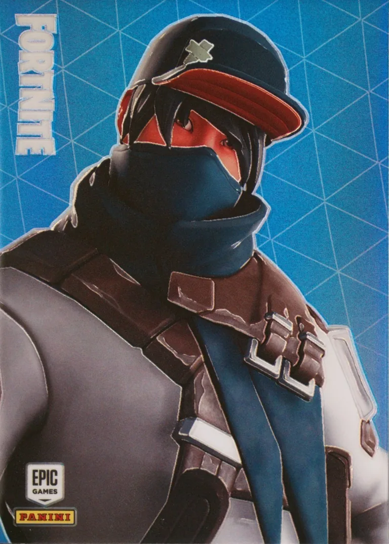 Shot Caller Panini Fortnite trading card front