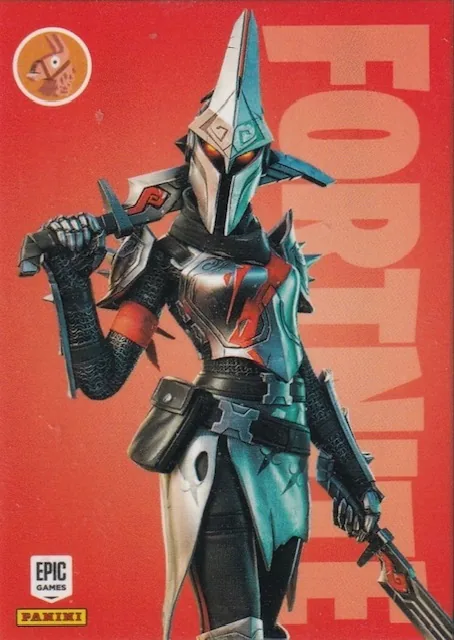 Eternal Knight Panini Fortnite trading card front