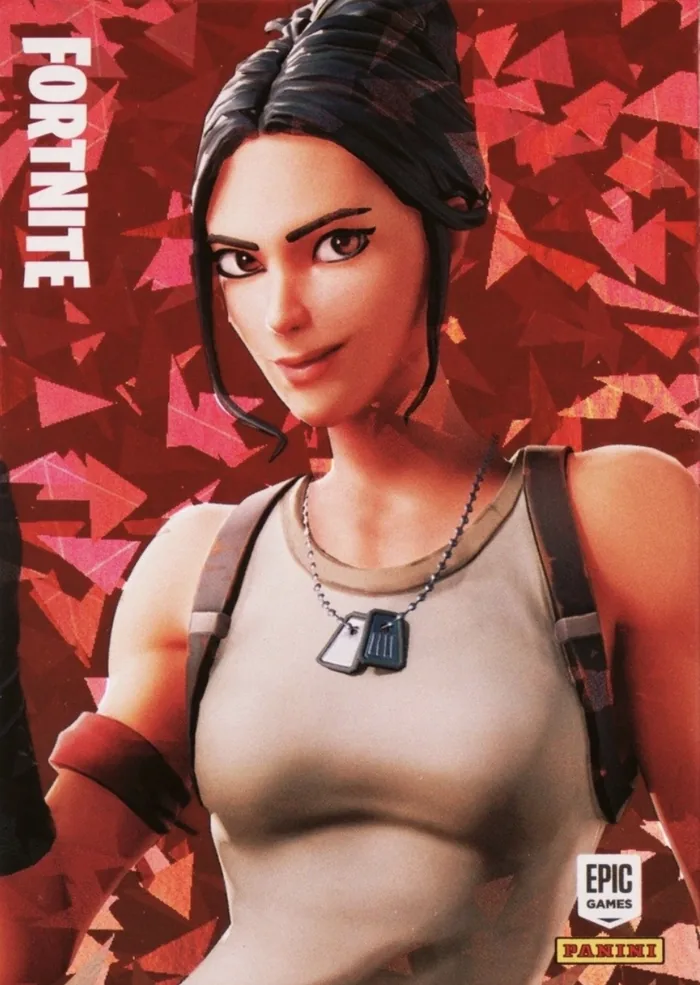 Rio Grande Panini Fortnite trading card front