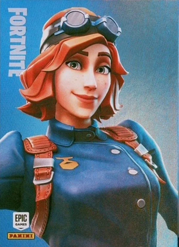 Airheart Panini Fortnite trading card front