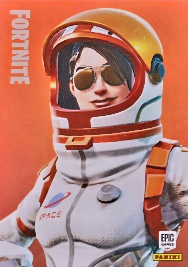 Moonwalker Panini Fortnite trading card front