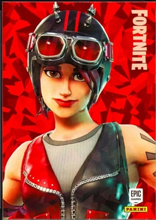 Chopper Panini Fortnite trading card front