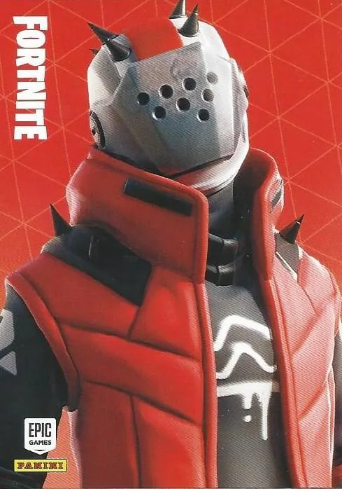 X-Lord Panini Fortnite trading card
