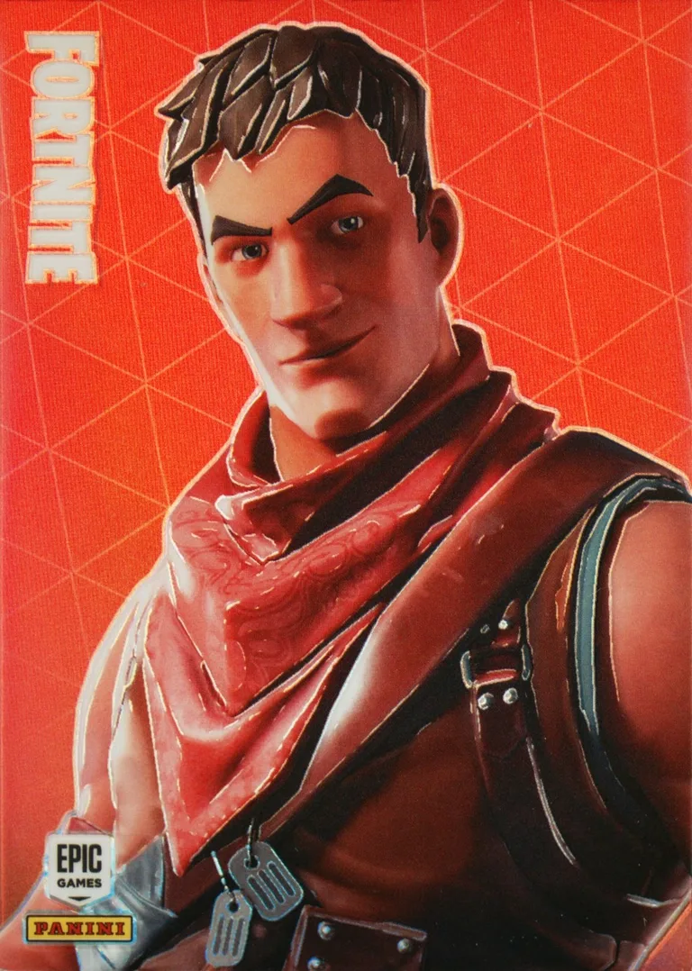 Frontier Panini Fortnite trading card front