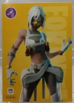 Double Agent Hush Panini Fortnite trading card front