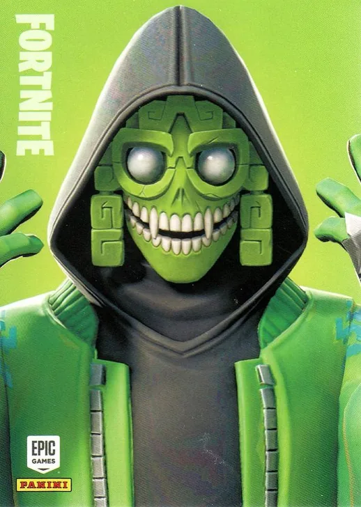 Mezmer Panini Fortnite trading card