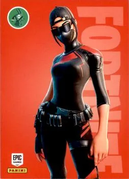 Scarlet Commander Panini Fortnite trading card front