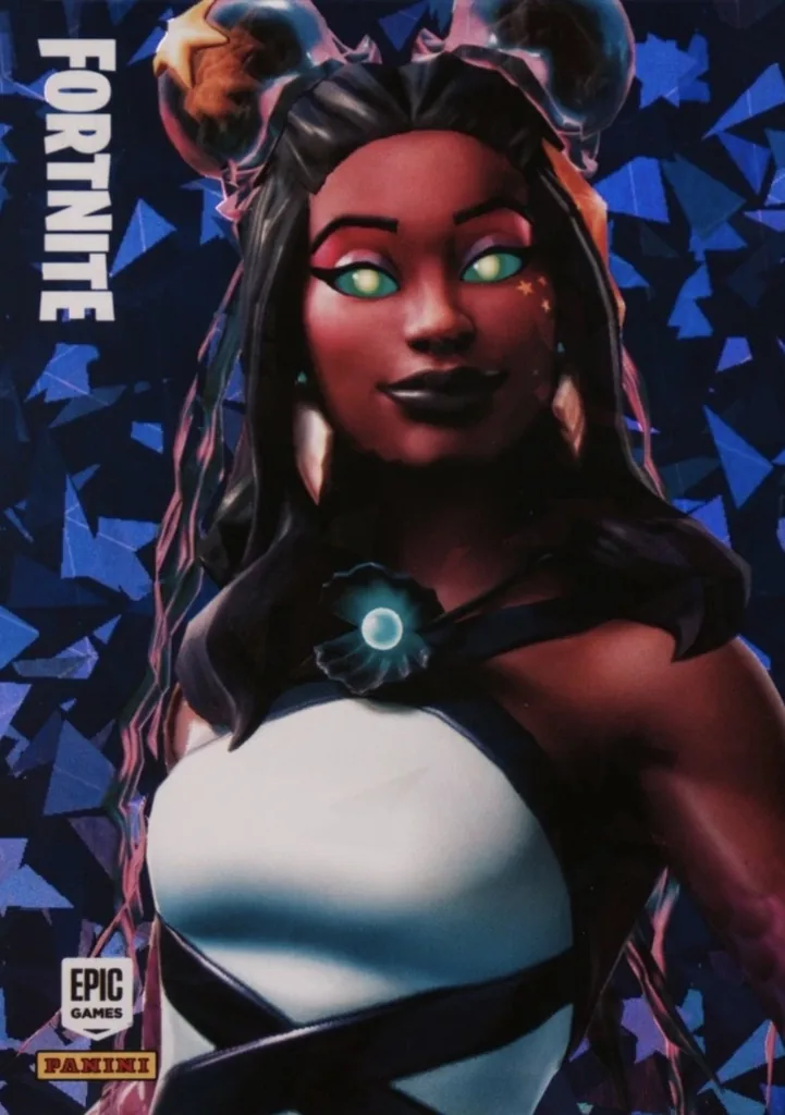 Starfish Panini Fortnite trading card front
