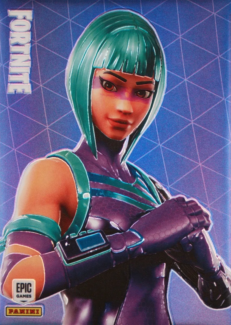 Wonder Panini Fortnite trading card front