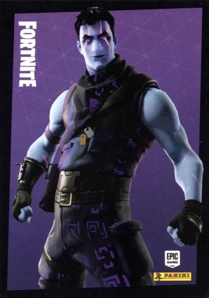 Dark Jonesy Panini Fortnite trading card front