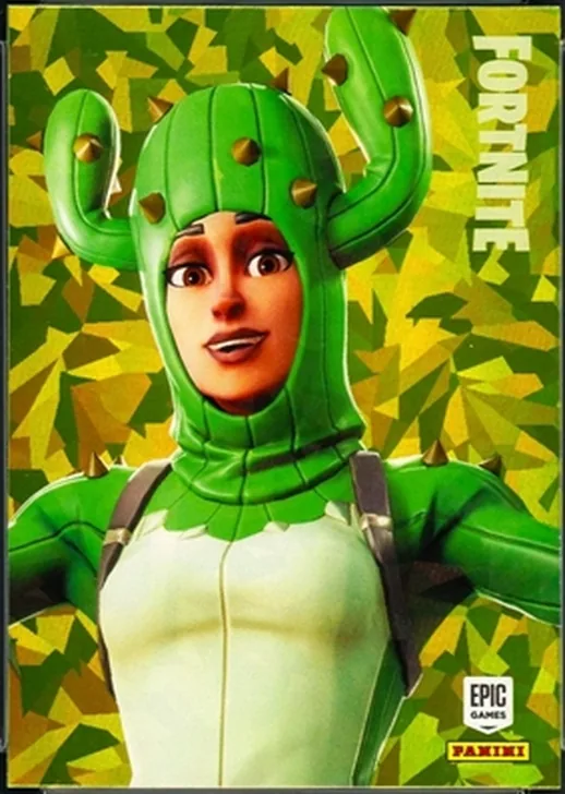 Prickly Patroller Panini Fortnite trading card front
