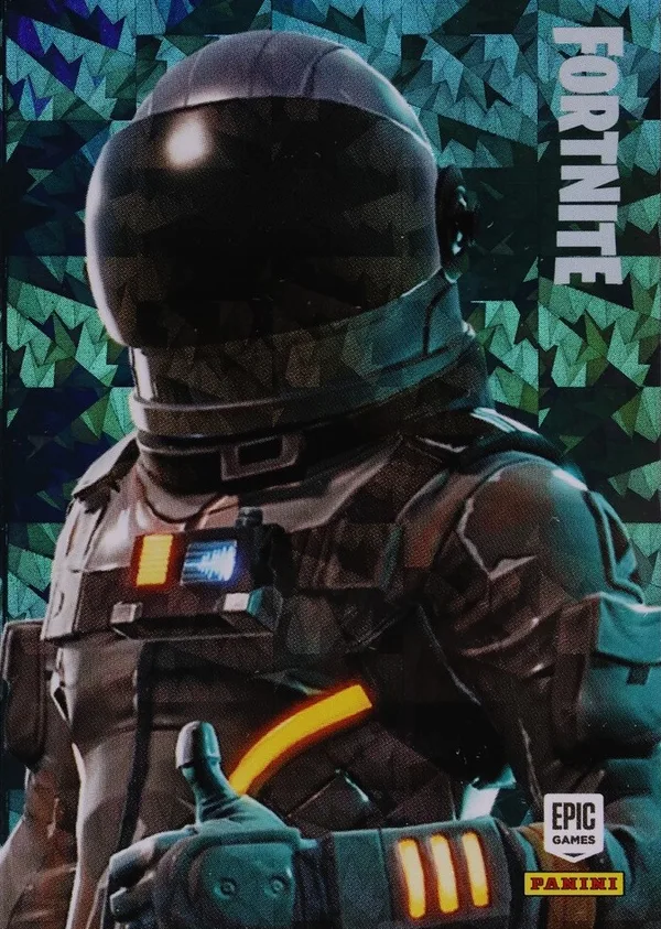 Dark Voyager Panini Fortnite trading card front
