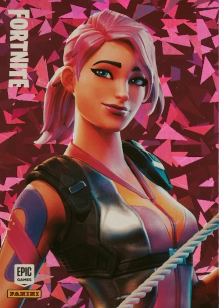Journey Panini Fortnite trading card front
