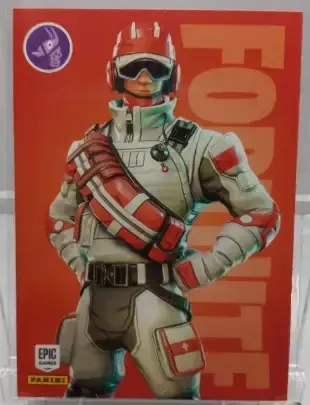 Triage Trooper Panini Fortnite trading card front