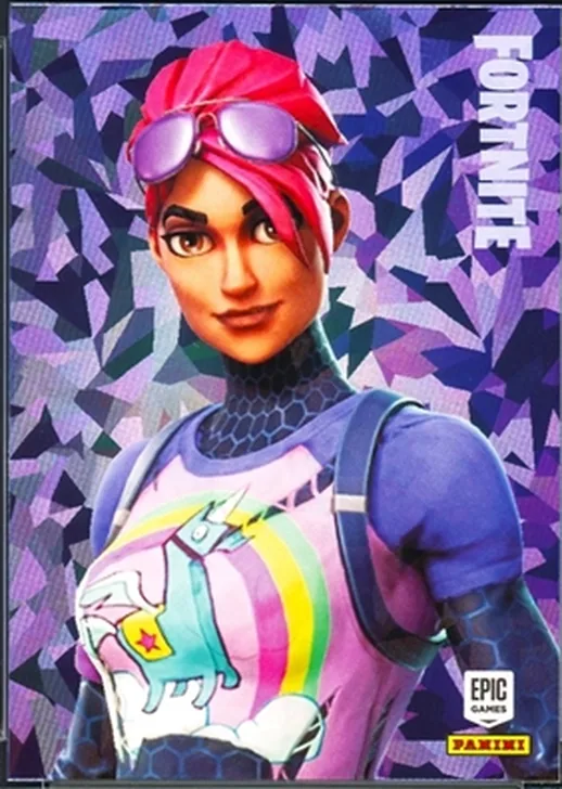 2019 Panini Fortnite Series 1 Brite Bomber USA Crystal Shard card