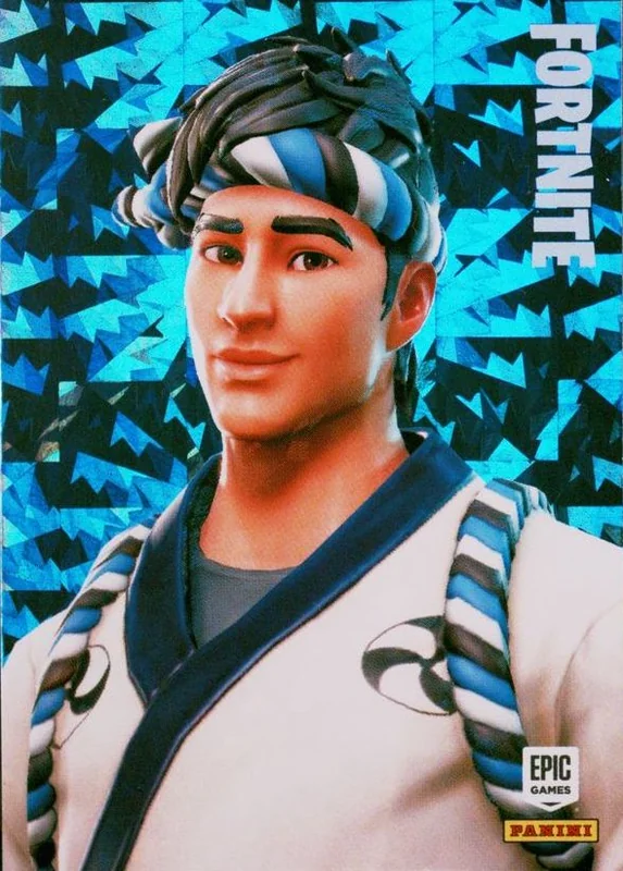 Sushi Master Panini Fortnite trading card front