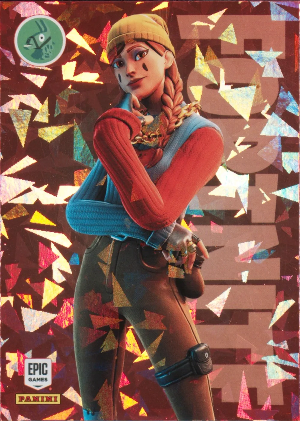 2021 Panini Fortnite Series 3 #1 Aura (Winter Hunter)